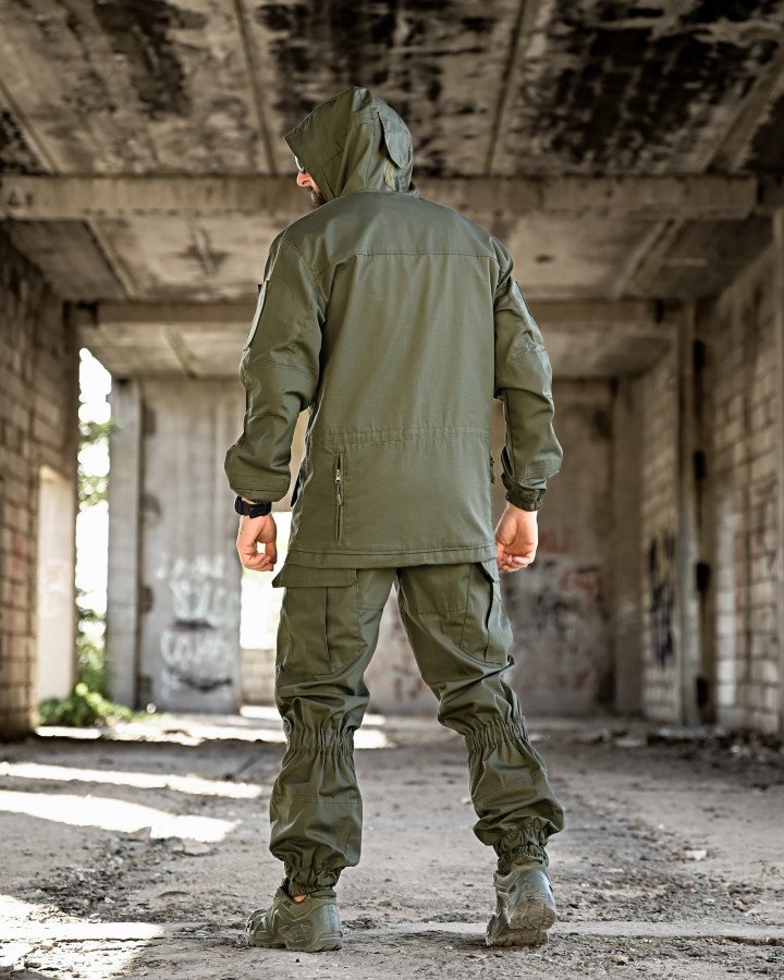 Демісезонний тактичний костюм горка дсту олива - Зображення 19