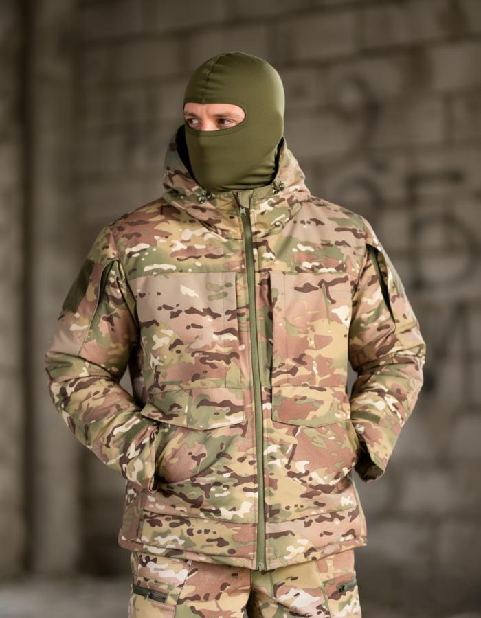 Зимова тактична куртка setap мультикам