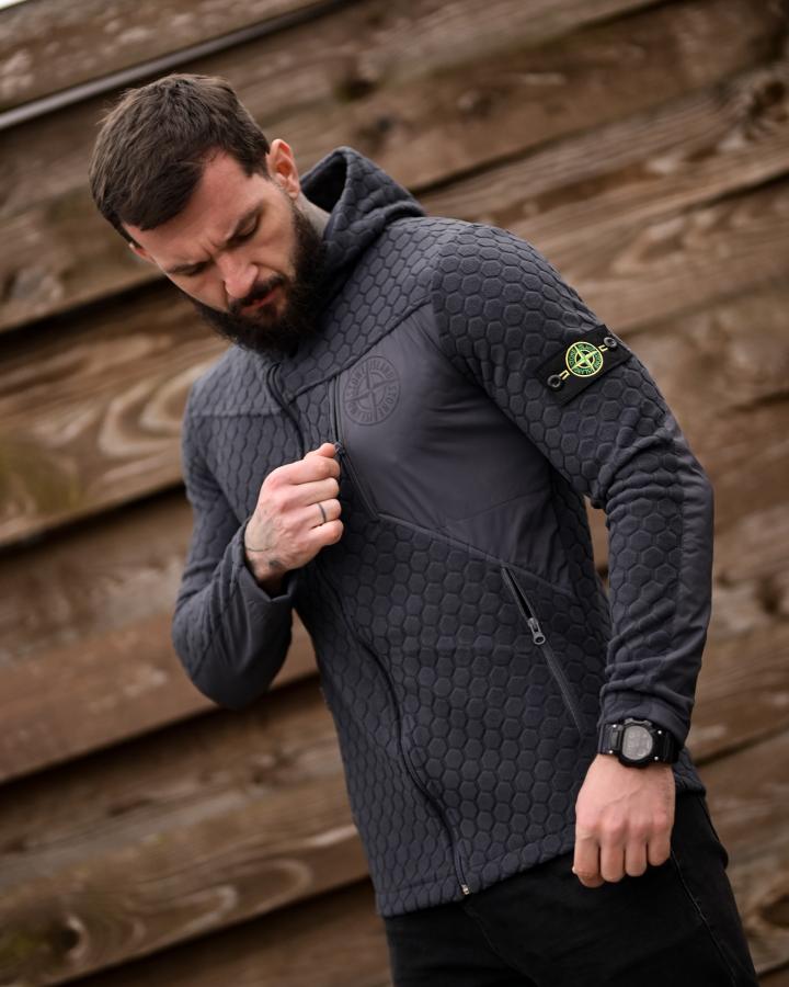 Флісова кофта stone grey - Зображення 7