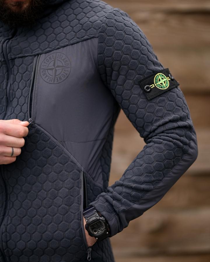 Флісова кофта stone grey - Зображення 8