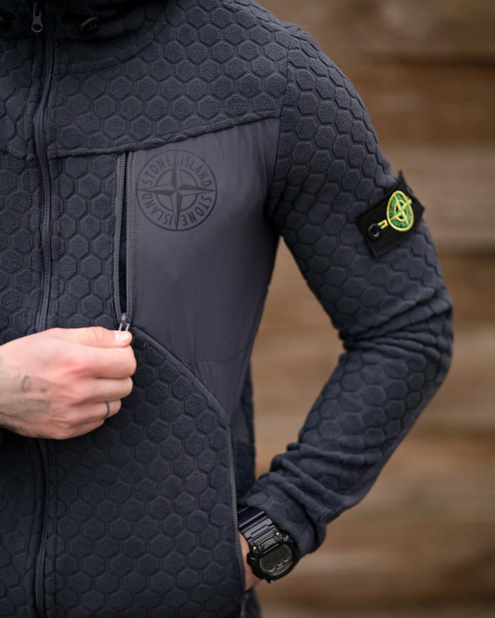 Флісова кофта stone grey - Зображення 9