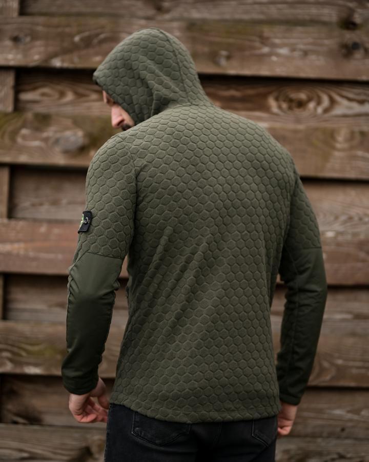 Флісова кофта stone green - Зображення 7