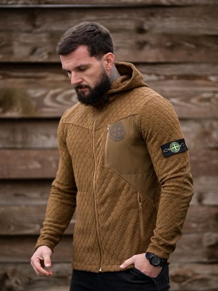 Флісова кофта stone cayot