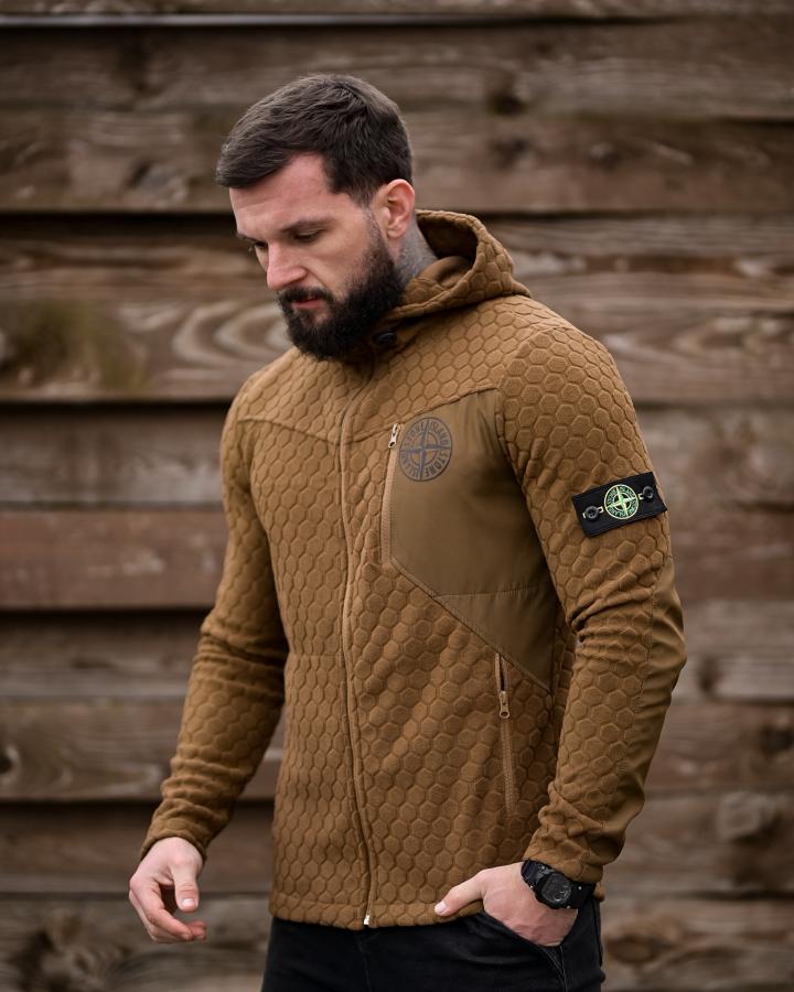 Флісова кофта stone cayot