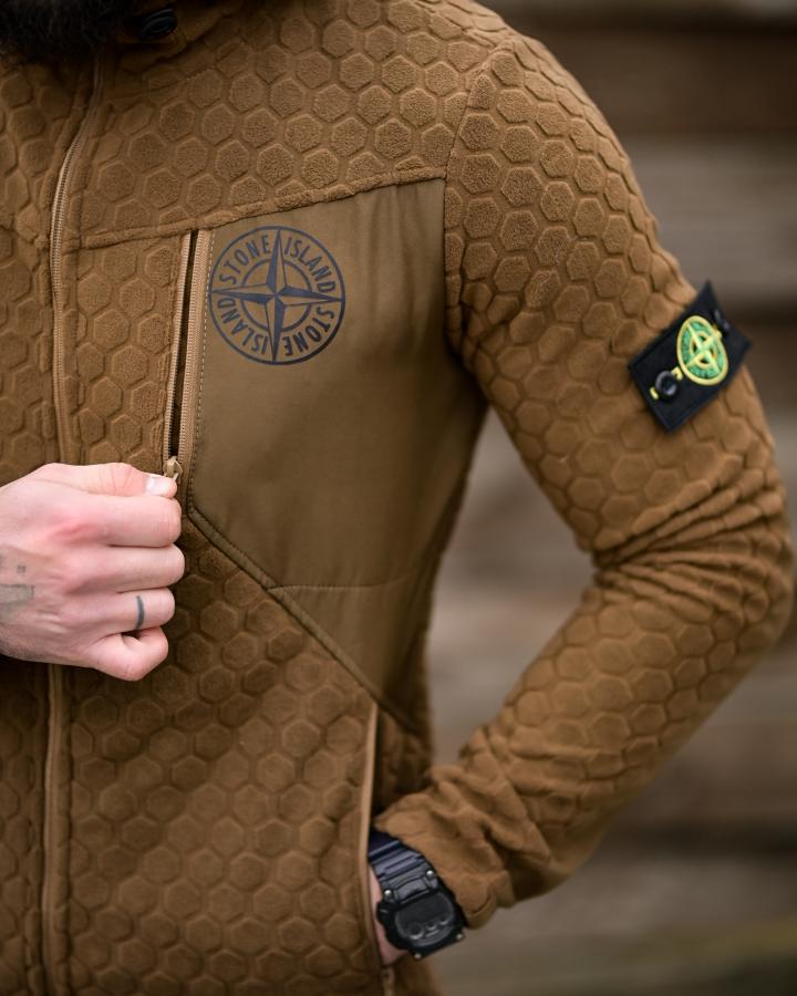 Флісова кофта stone cayot - Зображення 2