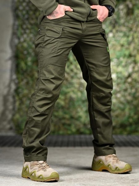 Тактичні штани саржа 7.62 олива