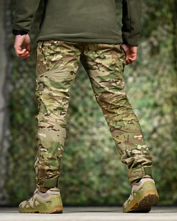 Тактичні штани 7.62 рипстоп мультикам - Зображення 3