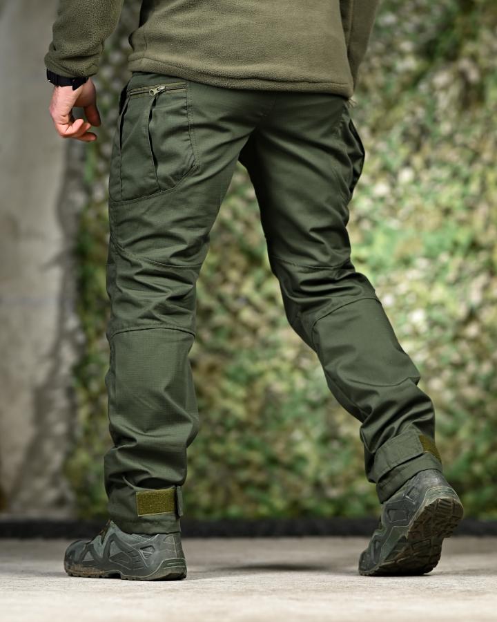 Тактичні штани 7.62 ріпстоп олива - Зображення 4
