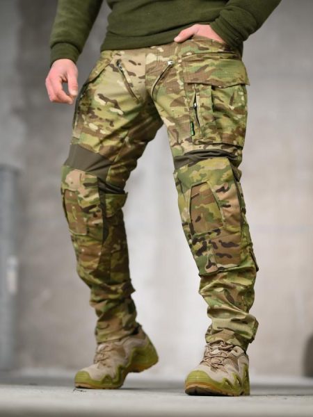 Штурмові тактичні штани 7.62 з наколінниками