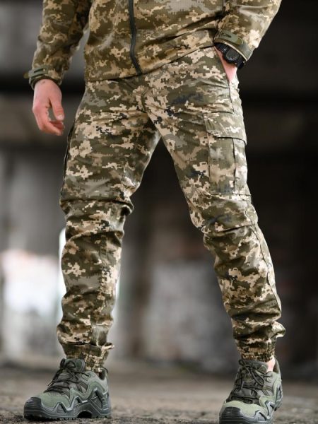 Тактичні штани джогер bandit піксель