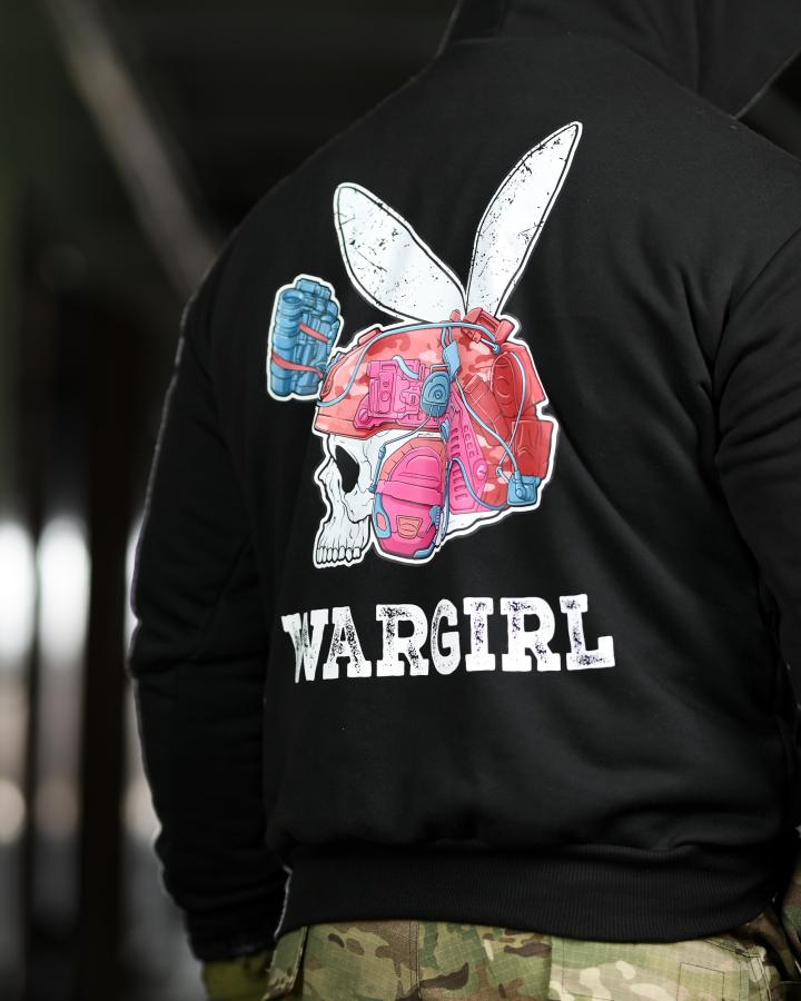 Мілітарі худі crop wargirl - Зображення 4