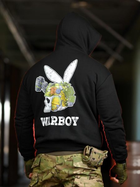 Мілітарі худі crop warboy