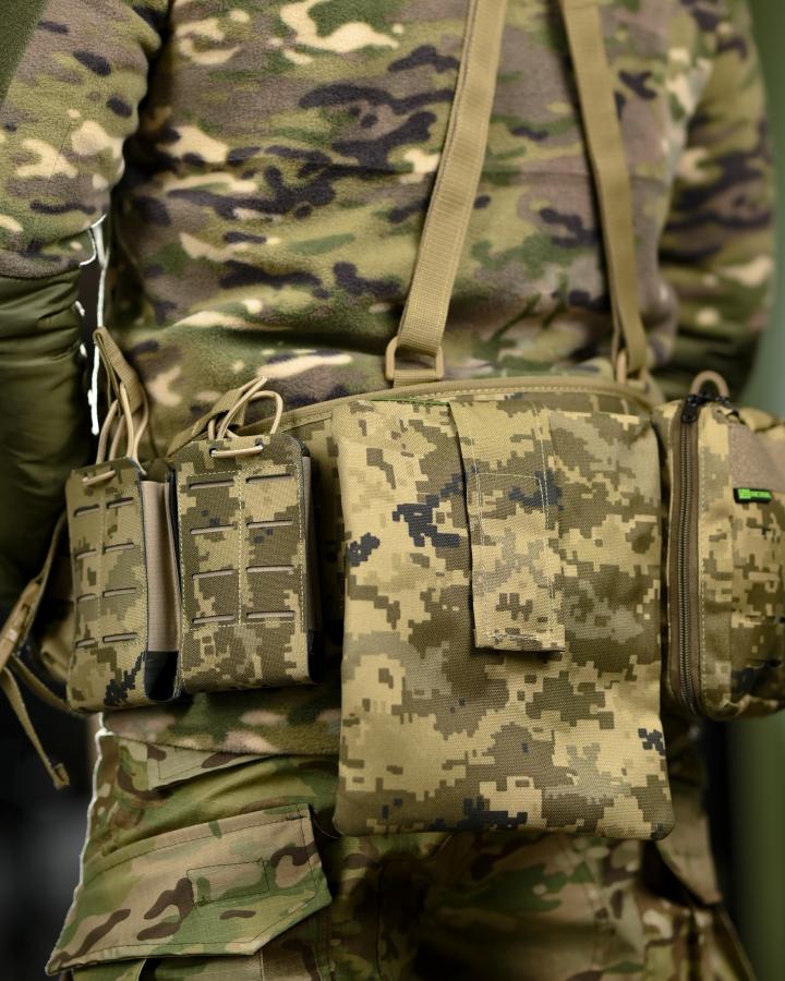 Розвантажувальний пояс рпс 7.62 в зборі піксель - Зображення 2