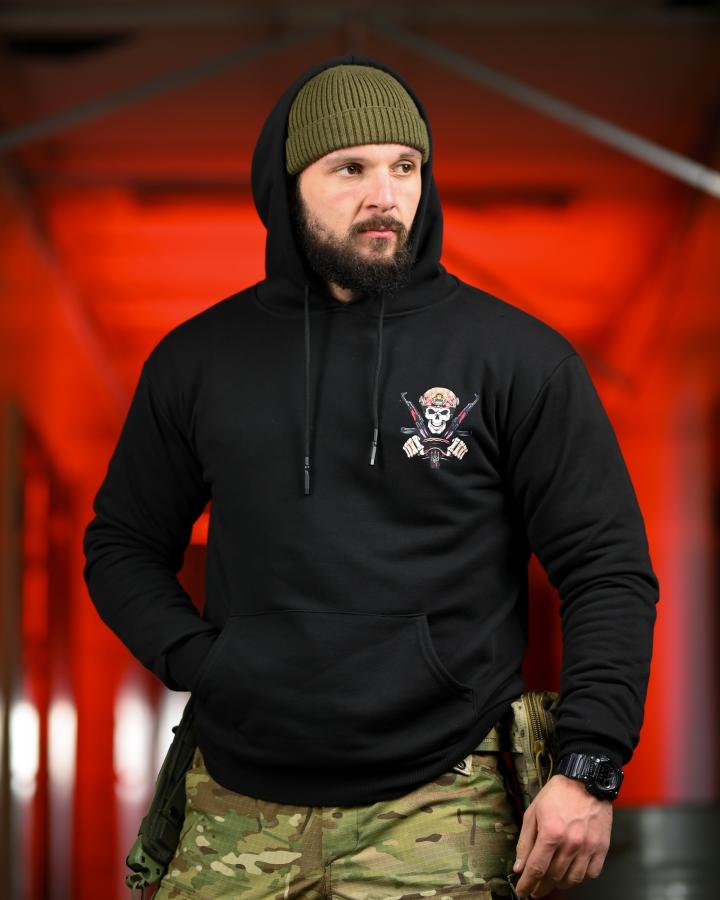 Худі водій чорний - Зображення 4