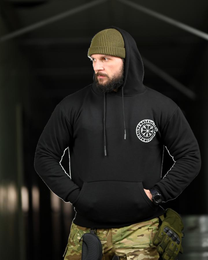 Худі maklin руни black - Зображення 2