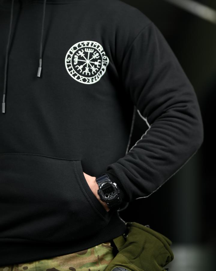 Худі maklin руни black - Зображення 3