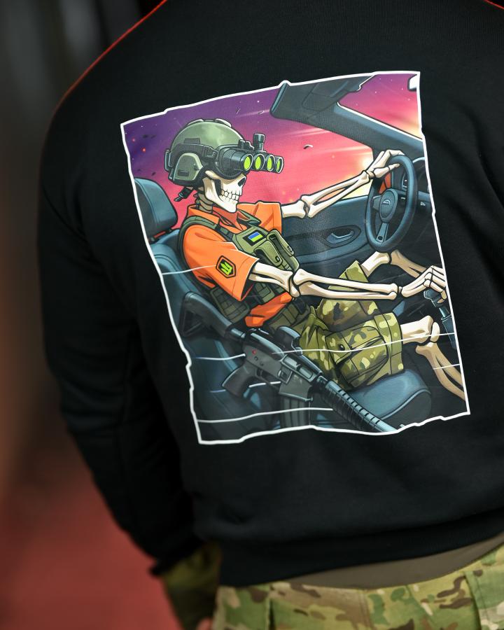 Мілітарі худі crop водій - Зображення 2