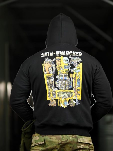 Мілітарі худі crop skin unlocked