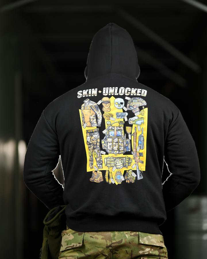 Мілітарі худі crop skin unlocked