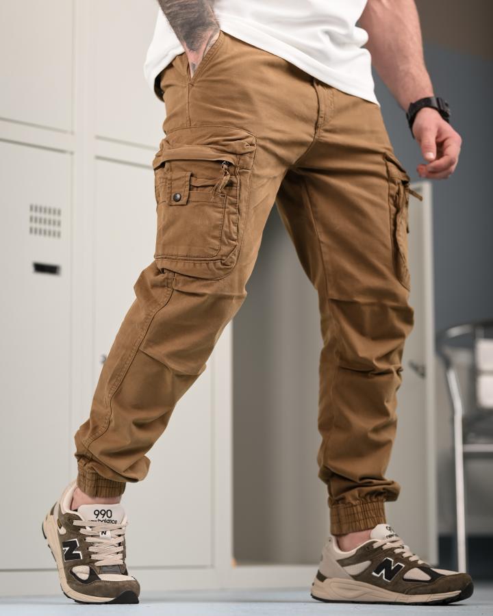 Міські штани карго джогери кайот