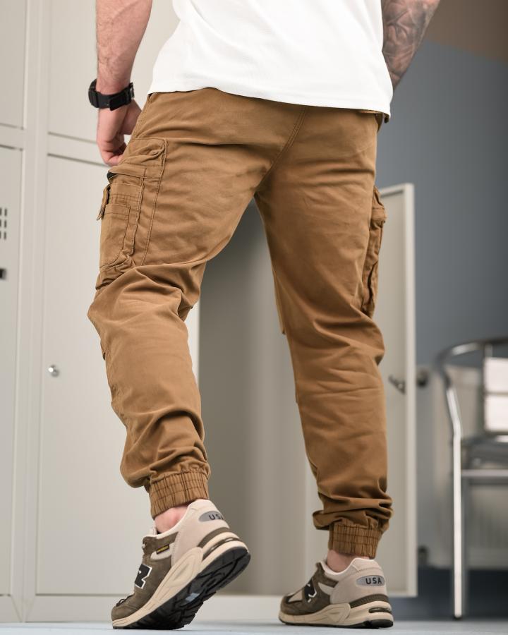 Міські штани карго джогери кайот - Зображення 6