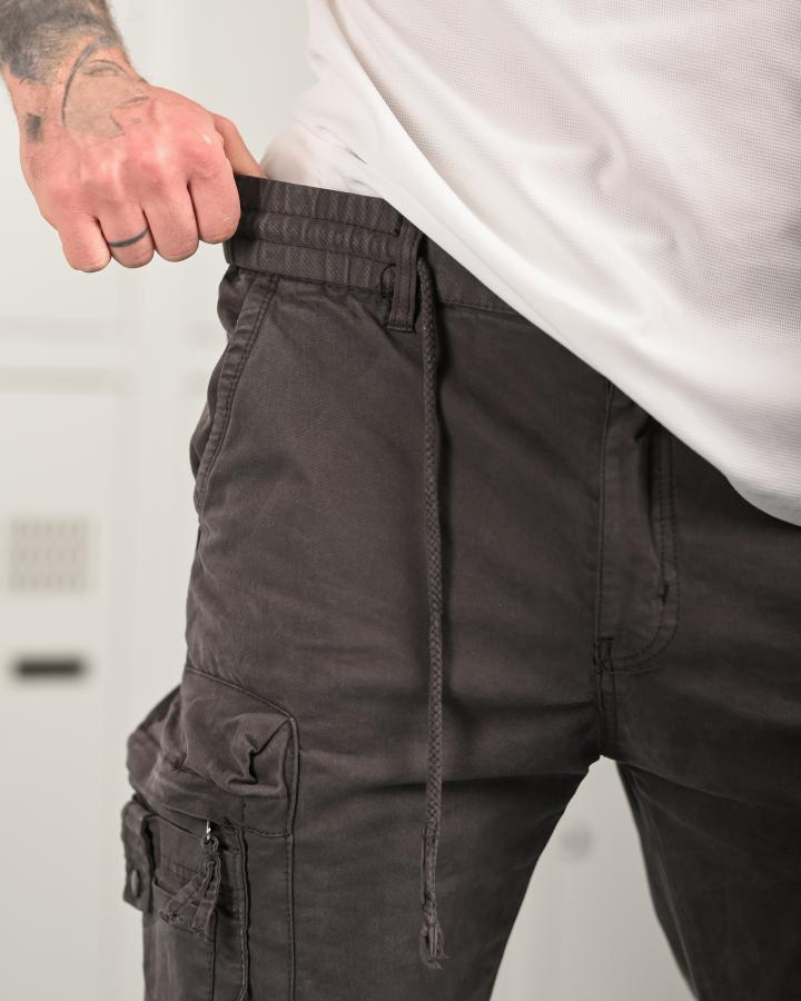 Міські штани карго джогери сірі - Зображення 2