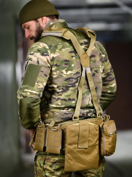 Розвантажувальний пояс рпс 7.62 в зборі койот