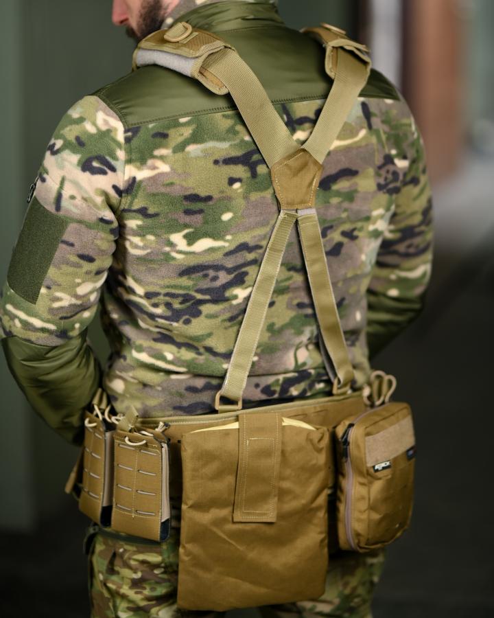 Розвантажувальний пояс рпс 7.62 в зборі койот - Зображення 5