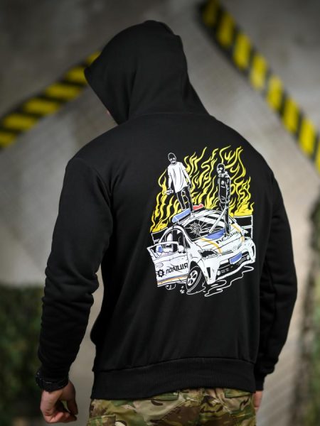 Мілітарі худі crop bandit