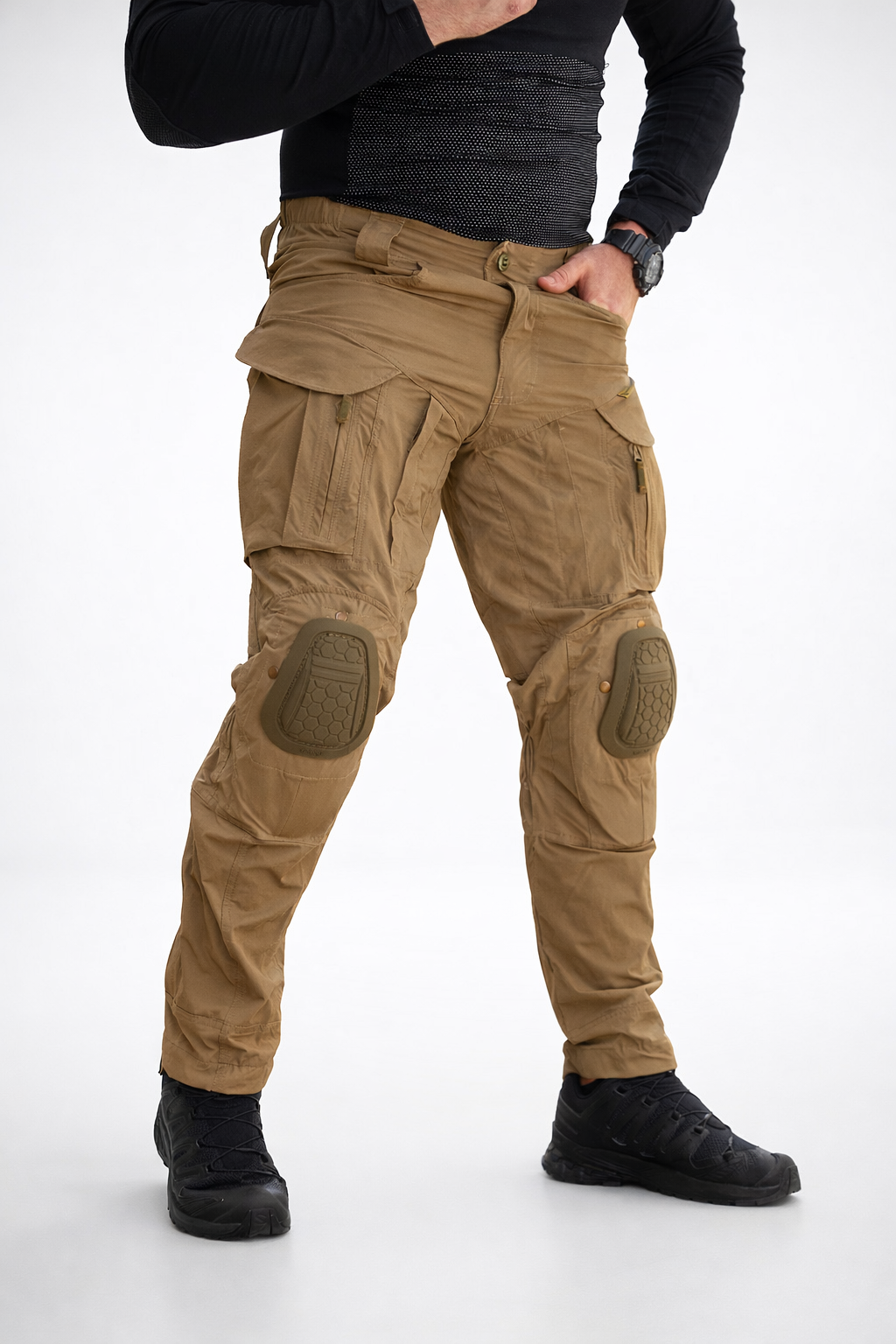 Штани тактично-польові KSMilitary Gen 5 стрейчеві, Khaki (койот)