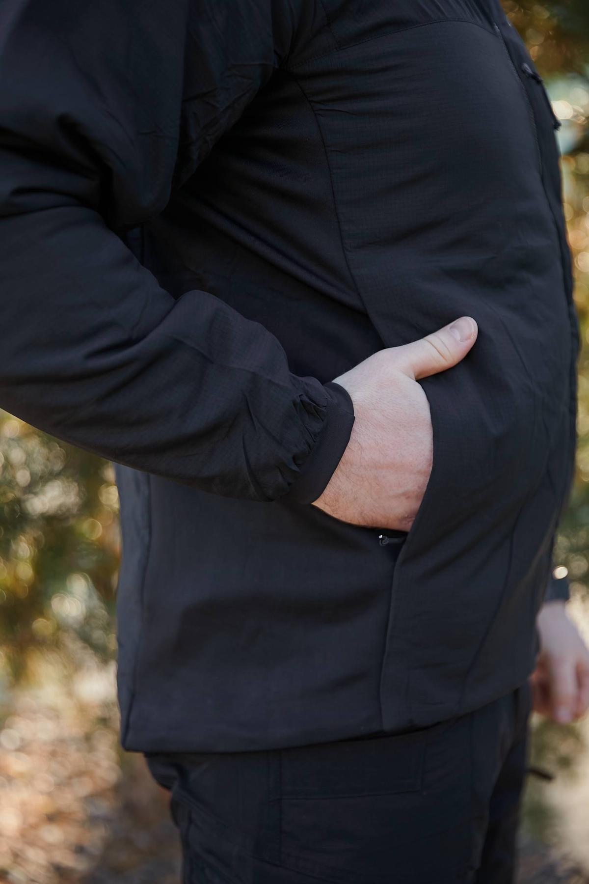 Куртка Archon Wolfhound Hoodie, Black (чорна) - Зображення 7