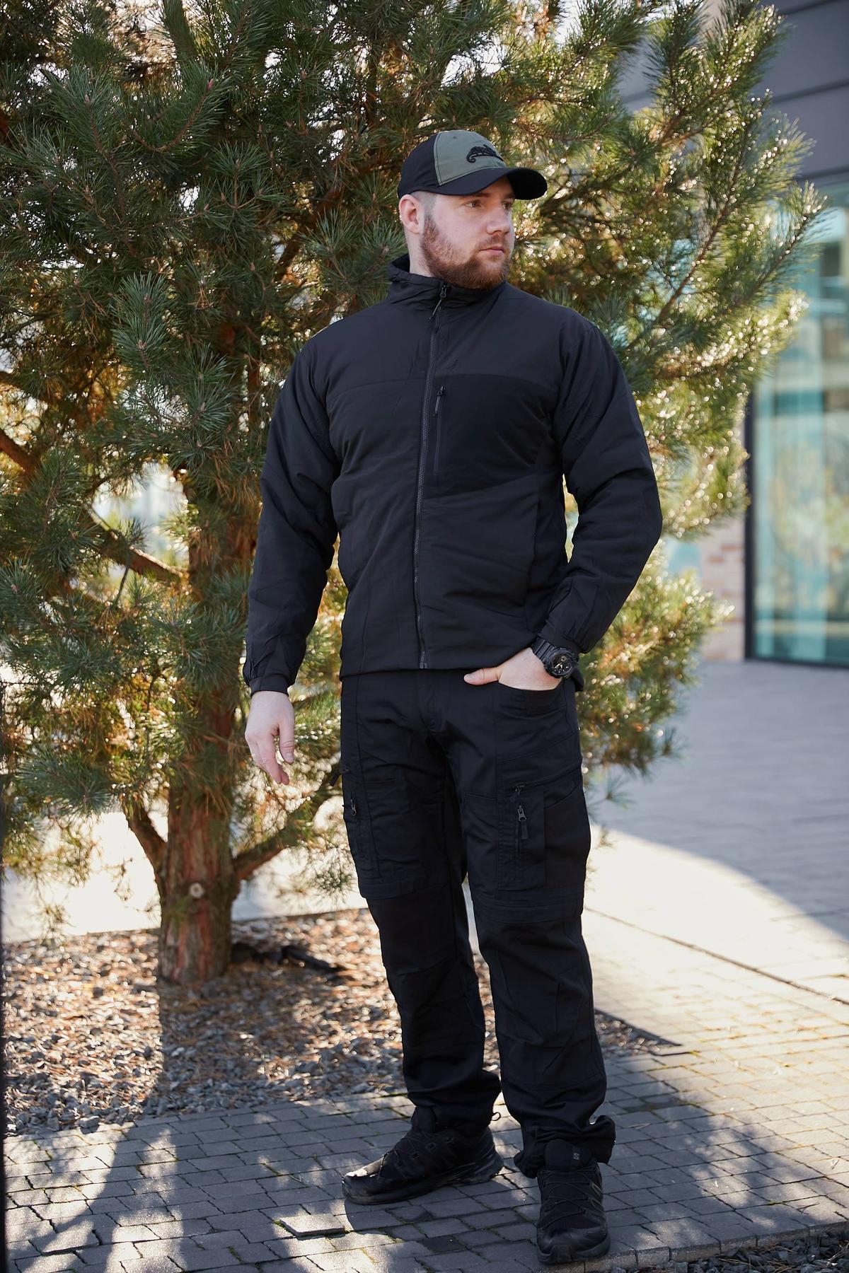 Куртка Archon Wolfhound Hoodie, Black (чорна) - Зображення 4