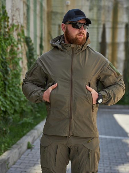 Куртка штормова Tactical KS-Pro Crocodile (олива)
