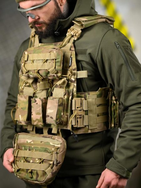 Плитоноска 4 точки скидання attac