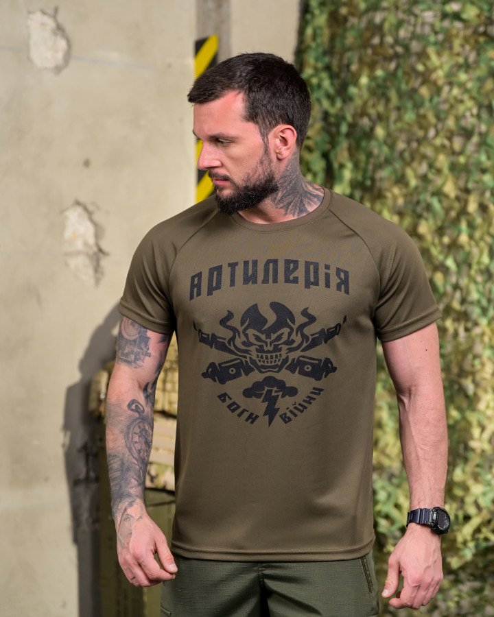 Футболка артилерія олива