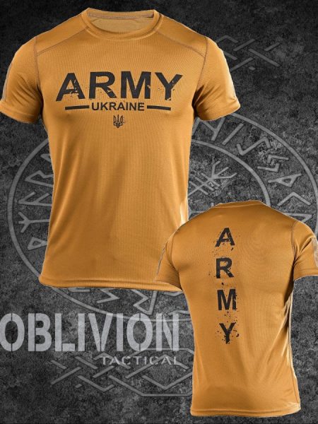 Тактична футболка для відведення поту oblivion army