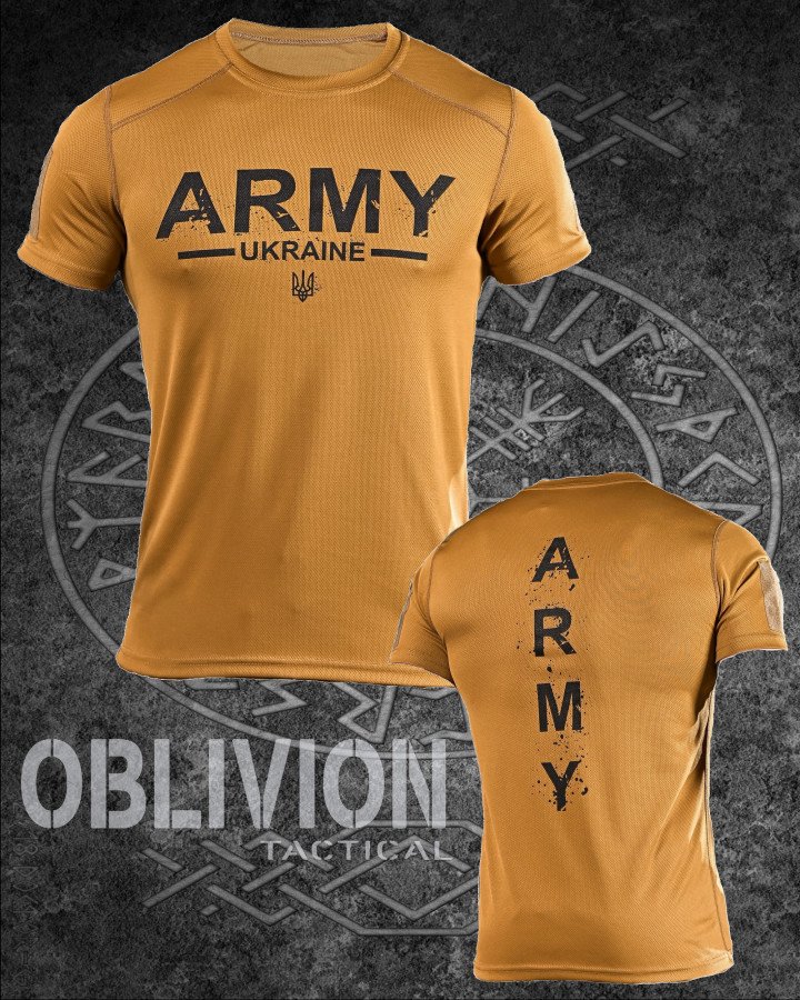 Тактична футболка для відведення поту oblivion army