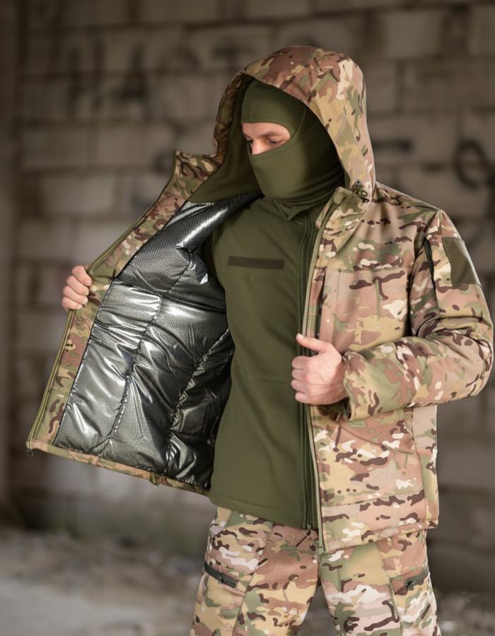 Зимова тактична куртка setap мультикам - Зображення 10