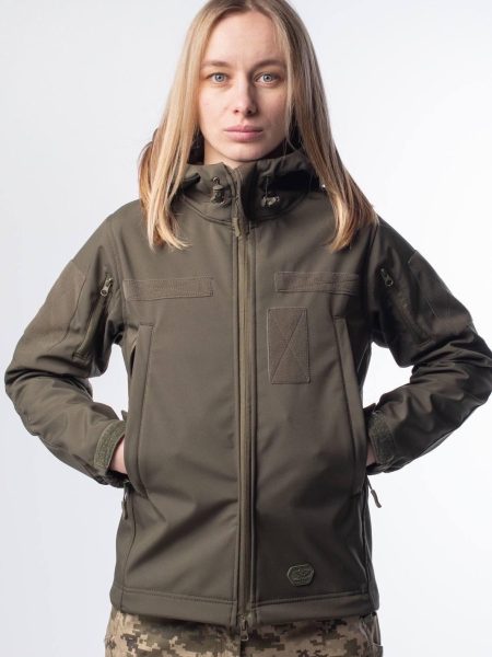 Куртка жіноча Soft Shell Military Lady (олива)