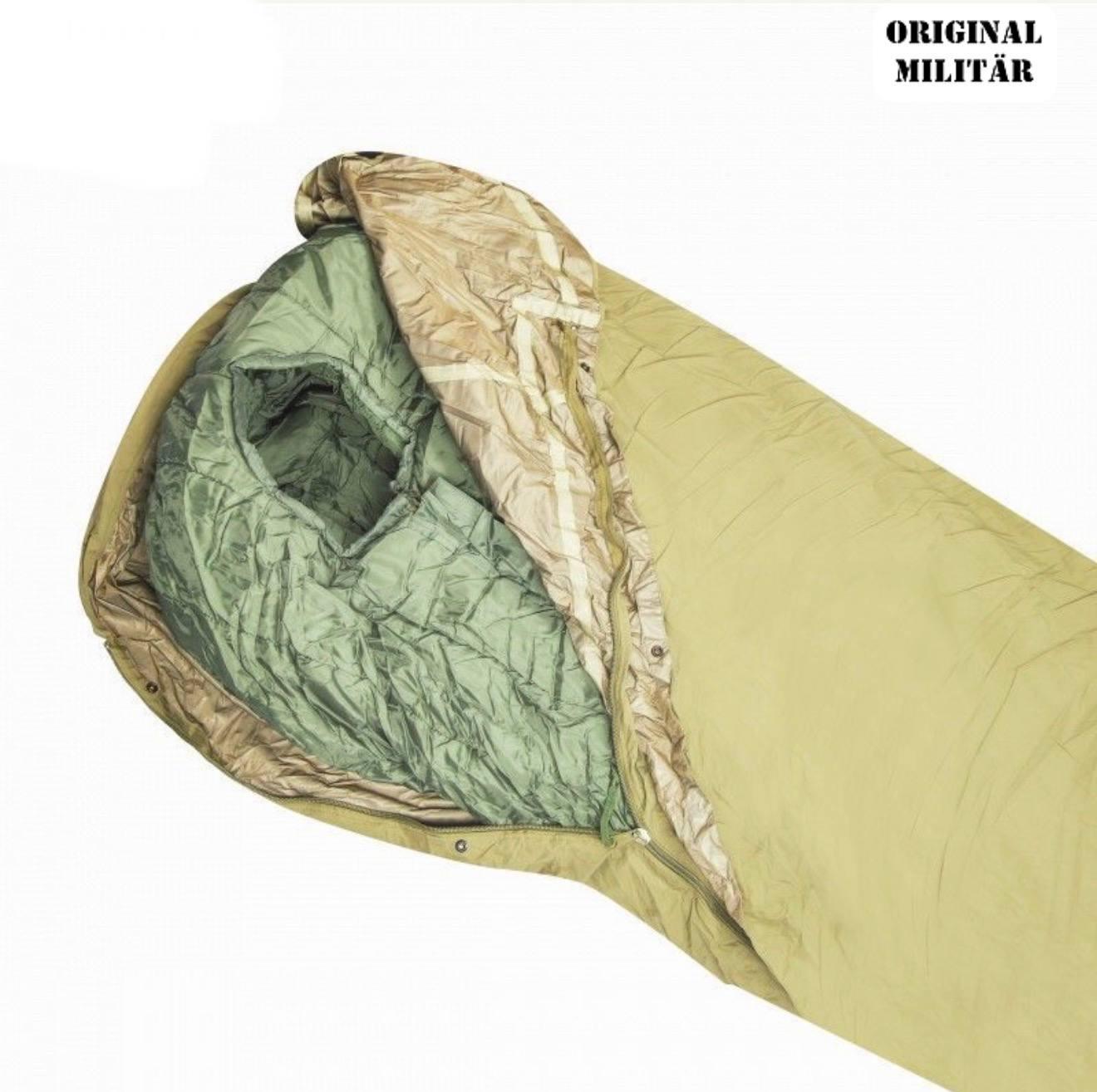 Спальний мішок L.V. 4-SEASONS SLEEPING BAG SYSTEM, Olive - Зображення 2