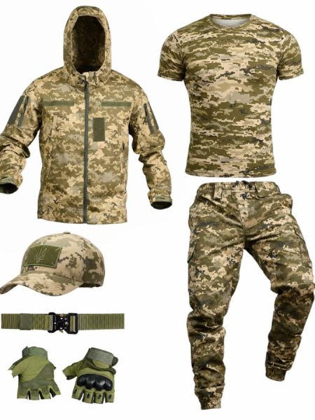 Тактичний костюм mixarion 6в1 піксель
