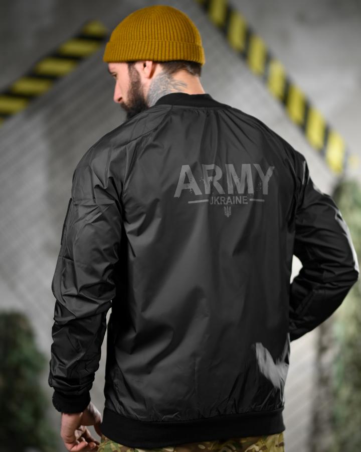 Легка вітровка army black - Зображення 6