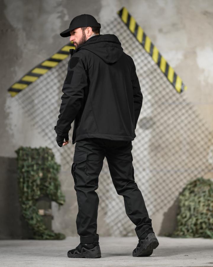 Тактичний костюм 5в1 stabitex чорний - Зображення 6