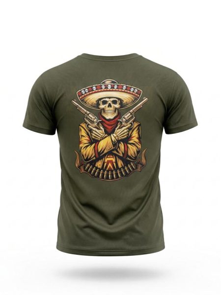 Тактична футболка selion mexico олива