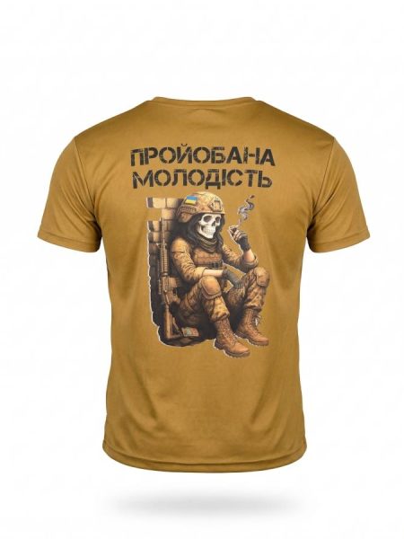 Тактична футболка selion молодість кайот