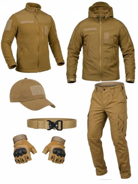 Тактичний костюм 5в1 stabitex койот