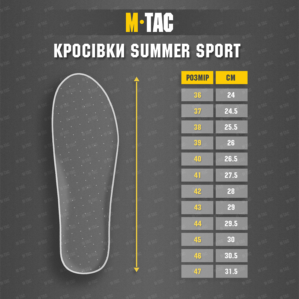 M-Tac кросівки Summer Sport Army Olive - Зображення 7