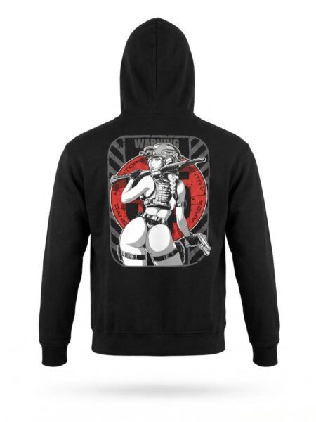 Мілітарі худі trenash warning black