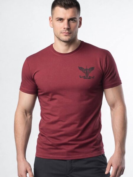 Літня футболка Military Burgundy