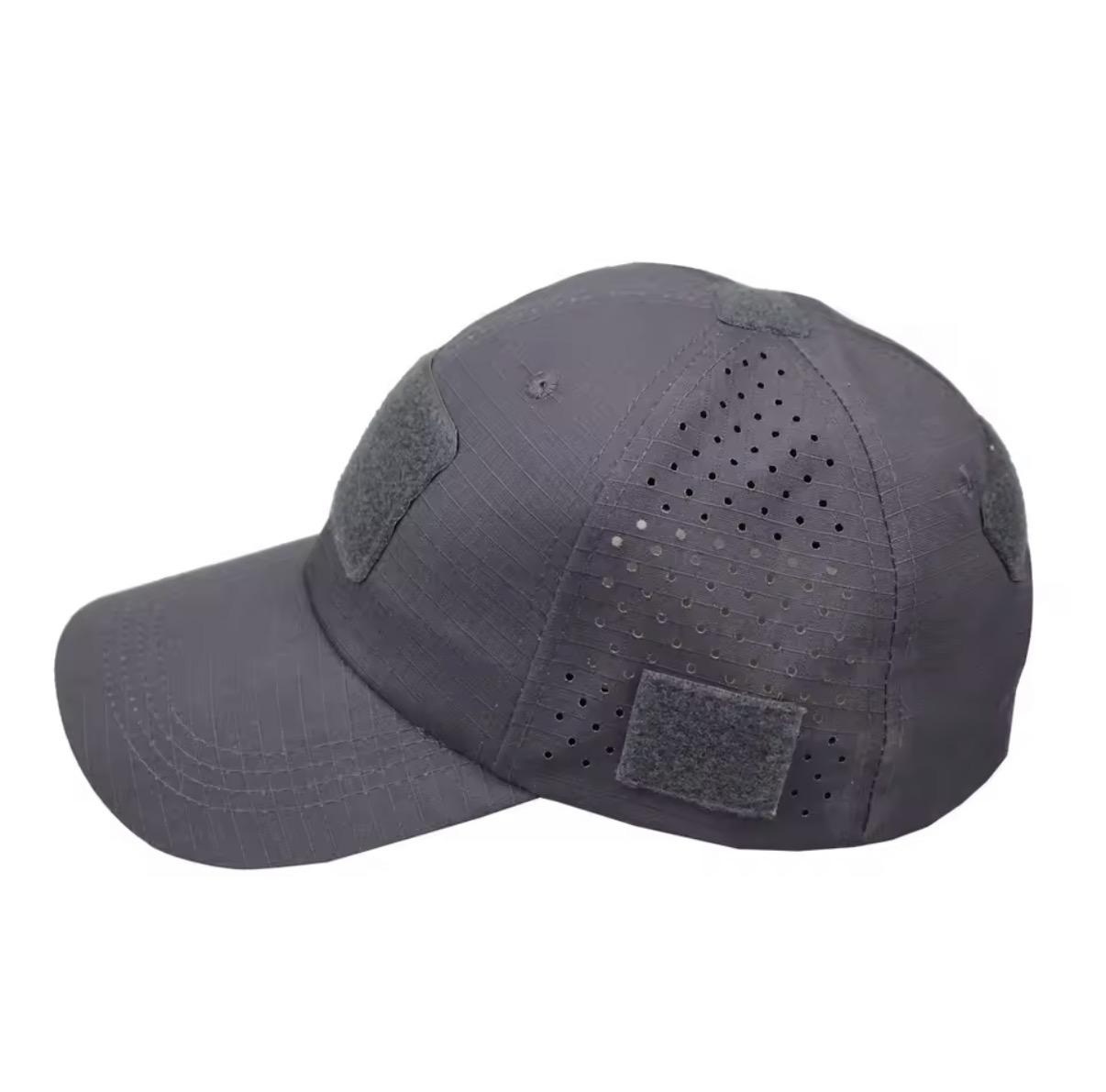 Бейсболка літня дихаюча NANO Cap з перфорацією Shadow Grey (сірий)